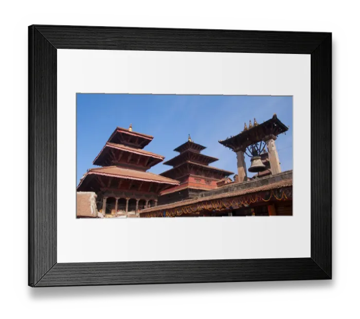 Framed Print : Patan Durbar Square, Kathmandu Valley, Nepal