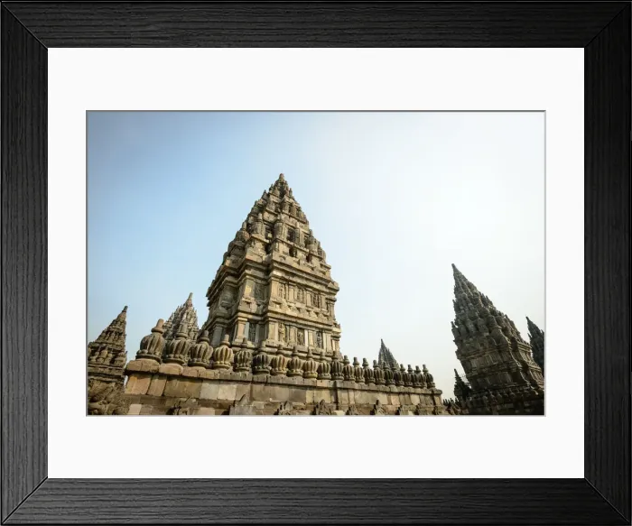 Framed Print : Javan temples Framed Print : Javan temples