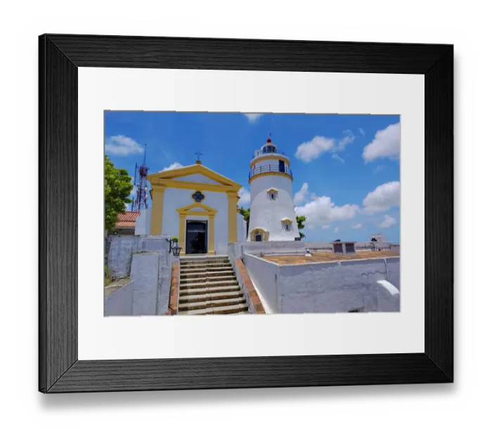 Framed Print : Guia Lighthouse Framed Print : Guia Lighthouse