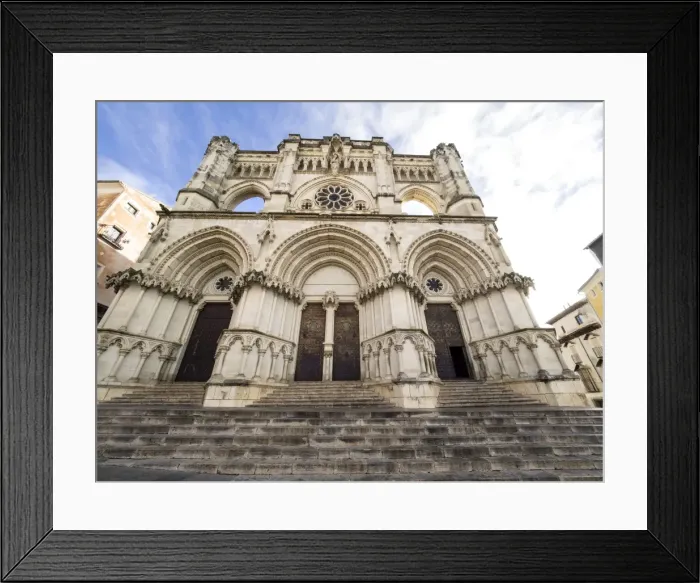Framed Print : Cuenca is a UNESCO World Heritage site, Cathedral Framed Print : Cuenca is a UNESCO World Heritage site, Cathedral