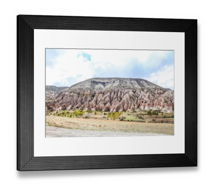 Framed Print : Turkey, Central Anatolia, Cappadocia, Unesco World Heritage Site, Uchisar village Framed Print : Turkey, Central Anatolia, Cappadocia, Unesco World Heritage Site, Uchisar village