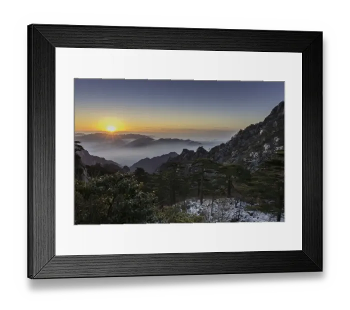 Framed Print : Huangshan (Yellow Mountains) Framed Print : Huangshan (Yellow Mountains)