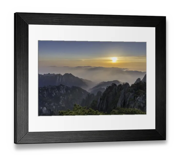 Framed Print : Huangshan (Yellow Mountains)