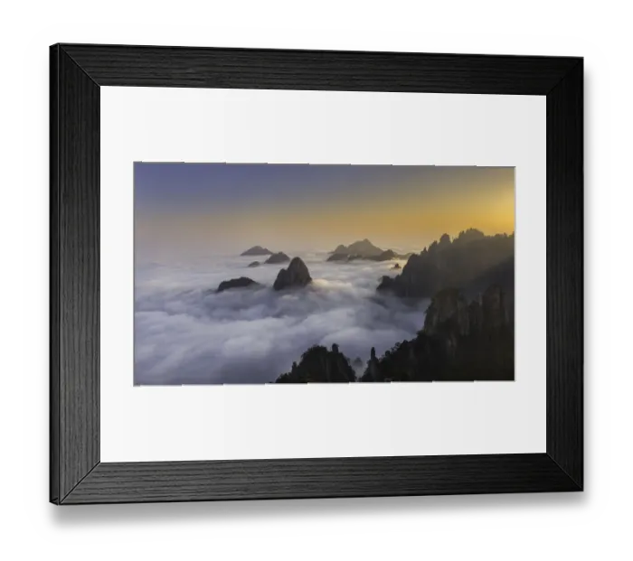 Framed Print : Huangshan (Yellow Mountains) Framed Print : Huangshan (Yellow Mountains)