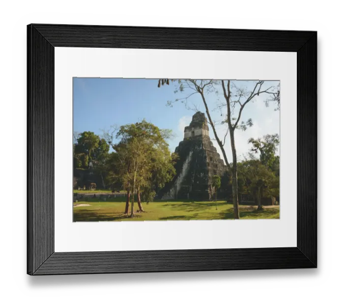 Framed Print : Tikal ruins Framed Print : Tikal ruins