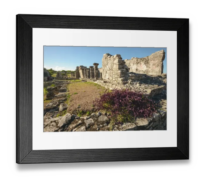 Framed Print : Tulum ancient ruins Framed Print : Tulum ancient ruins