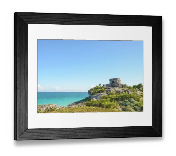 Framed Print : Tulum Ruins Framed Print : Tulum Ruins