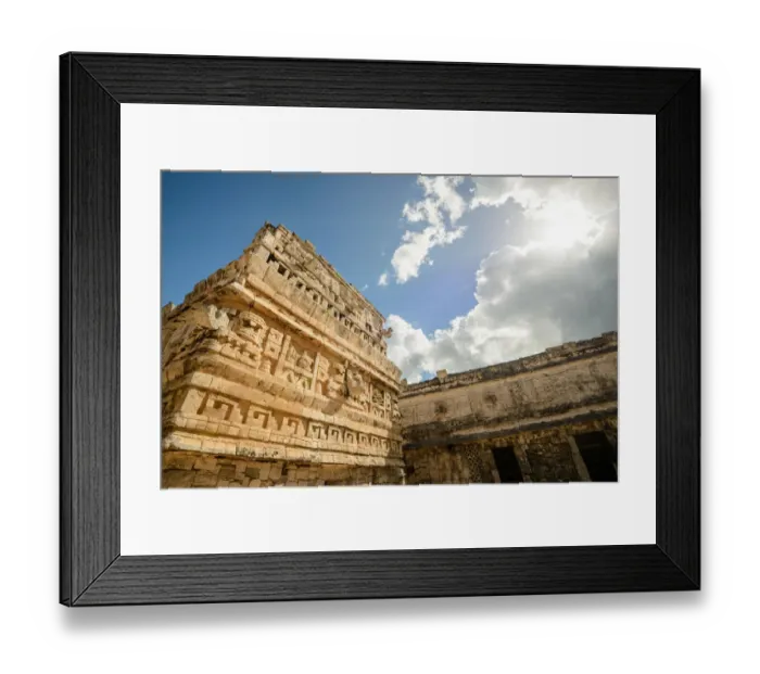 Framed Print : Ancient Chichen Itza Framed Print : Ancient Chichen Itza
