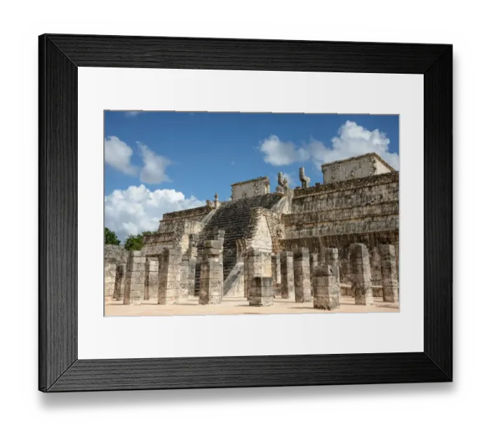 Framed Print : Chichen Itza temples Framed Print : Chichen Itza temples