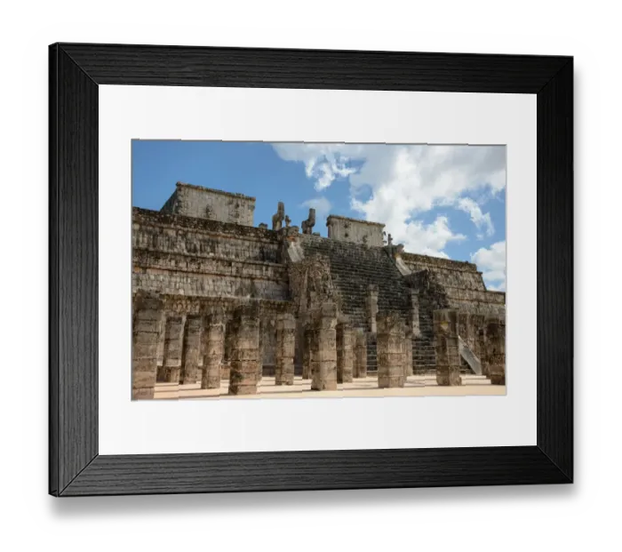 Framed Print : Chichen Itza aztec temples Framed Print : Chichen Itza aztec temples