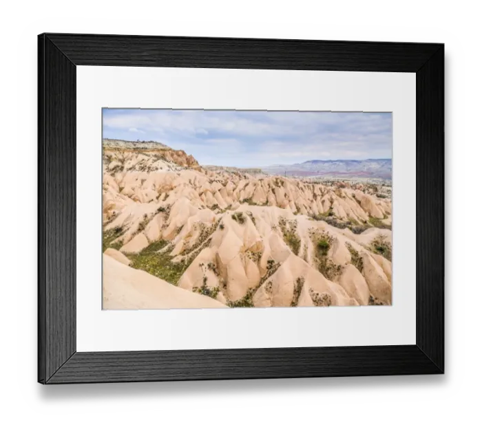 Framed Print : Turkey, Central Anatolia, Cappadocia, Unesco World Heritage Site, Uchisar village Framed Print : Turkey, Central Anatolia, Cappadocia, Unesco World Heritage Site, Uchisar village