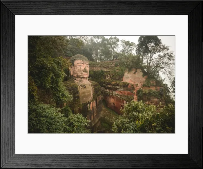 Framed Print : Leshan Buddha statue Framed Print : Leshan Buddha statue