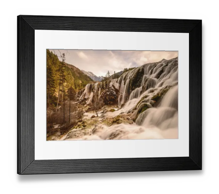 Framed Print : Pearl Shoals falls Framed Print : Pearl Shoals falls