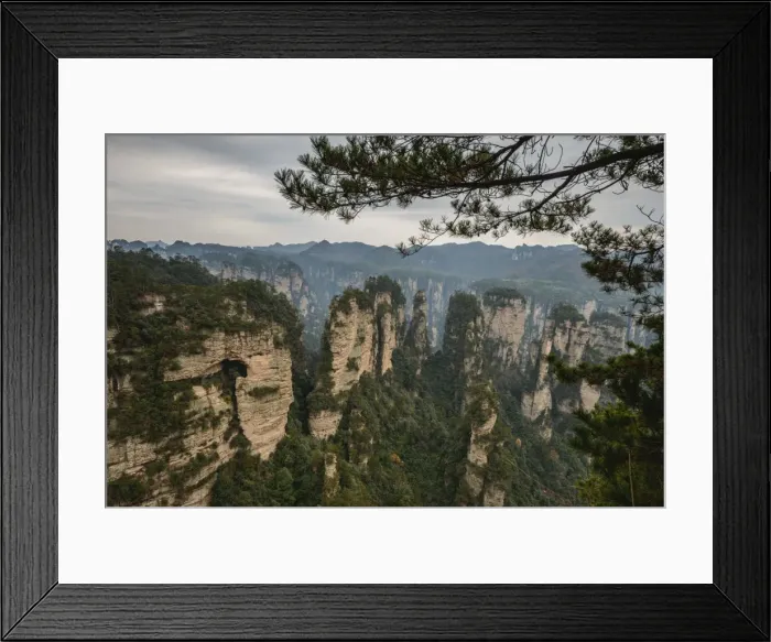 Framed Print : Zhangjiajie views Framed Print : Zhangjiajie views