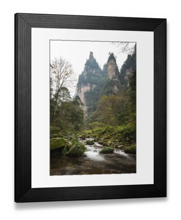 Framed Print : Zhangjiajie river Framed Print : Zhangjiajie river