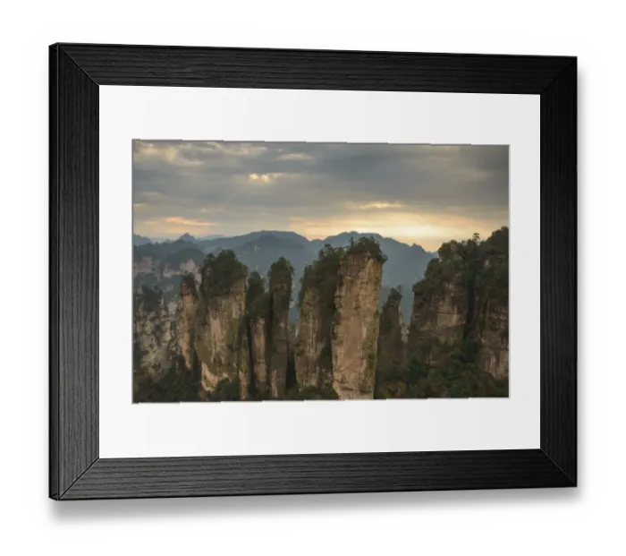 Framed Print : Zhangjiajie scenery Framed Print : Zhangjiajie scenery