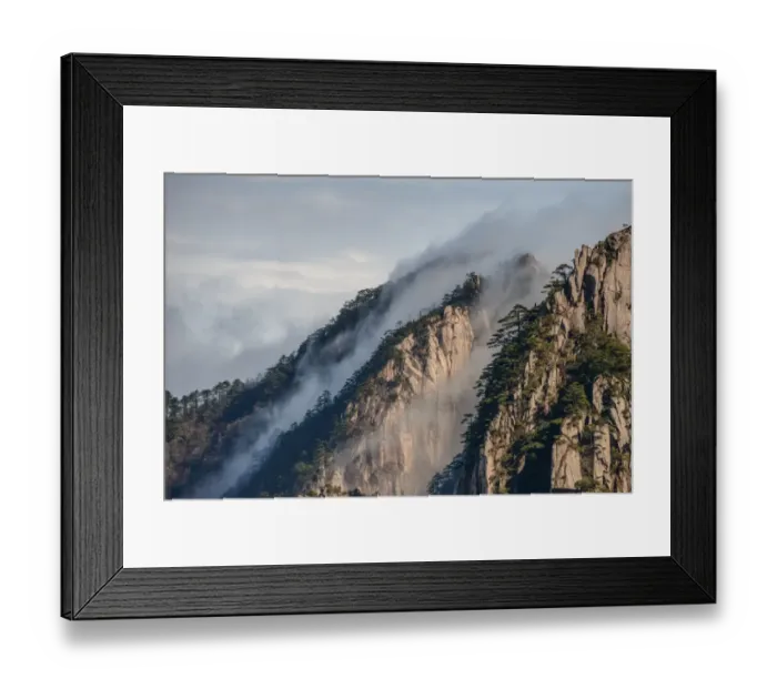Framed Print : Huangshan cloud cliffs Framed Print : Huangshan cloud cliffs