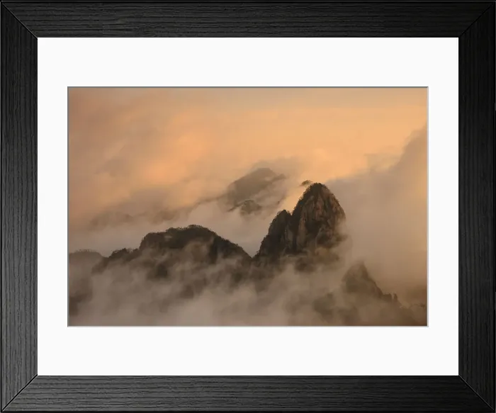 Framed Print : Huangshan sunrise Framed Print : Huangshan sunrise