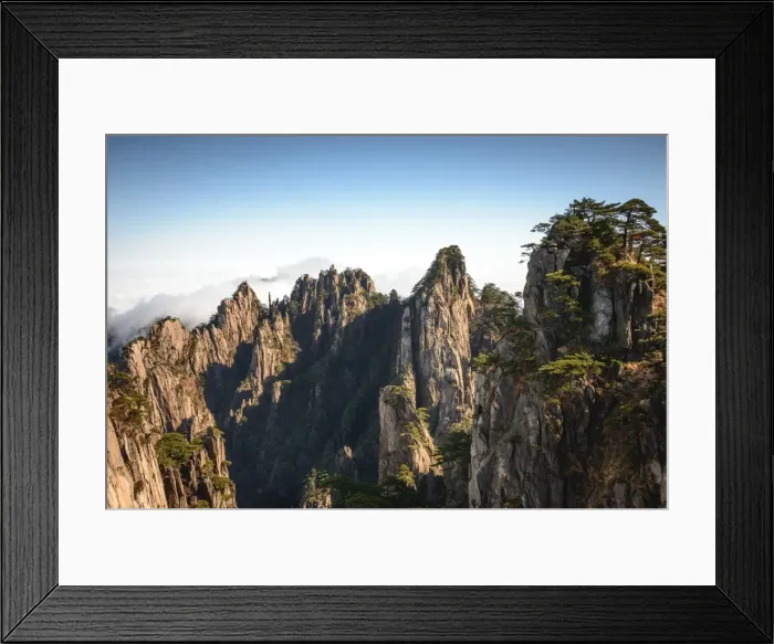 Framed Print : Huangshan eastern summit Framed Print : Huangshan eastern summit