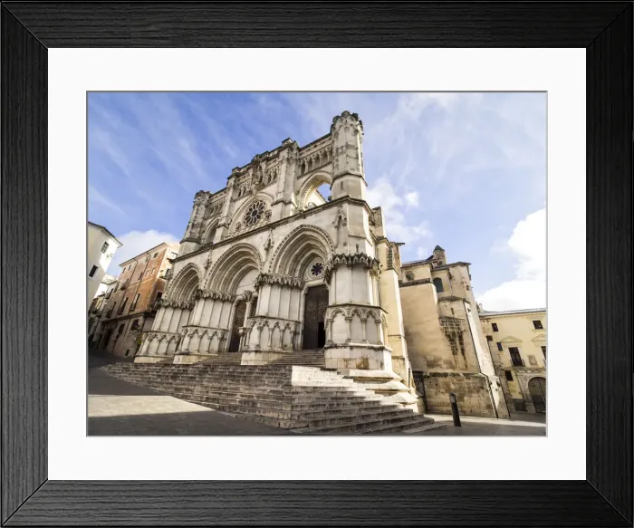 Framed Print : Cuenca is a UNESCO World Heritage site, Cathedral Framed Print : Cuenca is a UNESCO World Heritage site, Cathedral