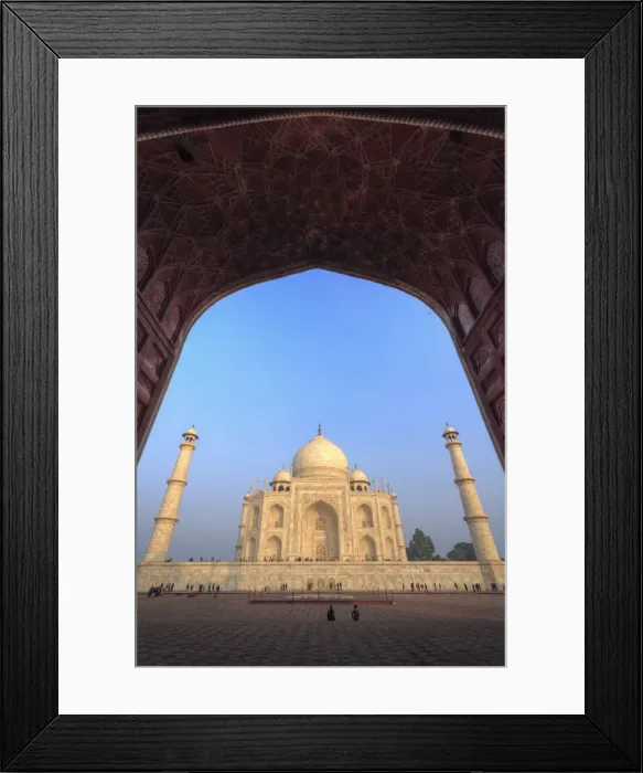 Framed Print : India, Taj Mahal Framed Print : India, Taj Mahal