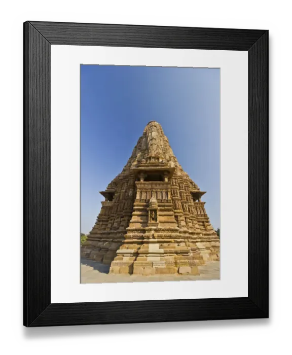 Framed Print : Back view of Kandariya Mahadeva Temple, Khajuraho, Chhatarpur District, Madhya Pradesh, India Framed Print : Back view of Kandariya Mahadeva Temple, Khajuraho, Chhatarpur District, Madhya Pradesh, India