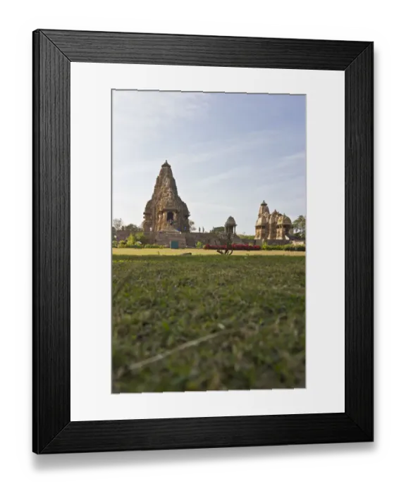 Framed Print : 10th century built Kandariya Mahadeva Temple, Khajuraho, Chhatarpur District, Madhya Pradesh, India