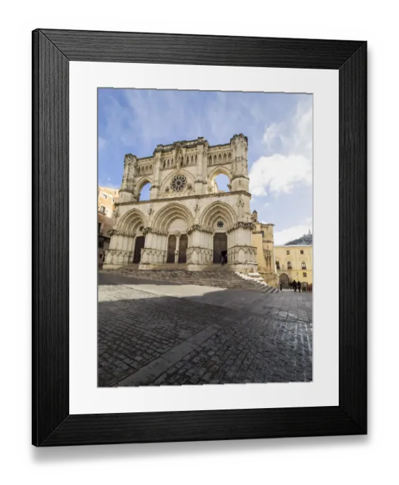Framed Print : Cuenca is a UNESCO World Heritage site, Cathedral Framed Print : Cuenca is a UNESCO World Heritage site, Cathedral