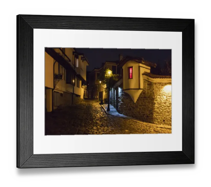 Framed Print : Old Town in Plovdiv Framed Print : Old Town in Plovdiv
