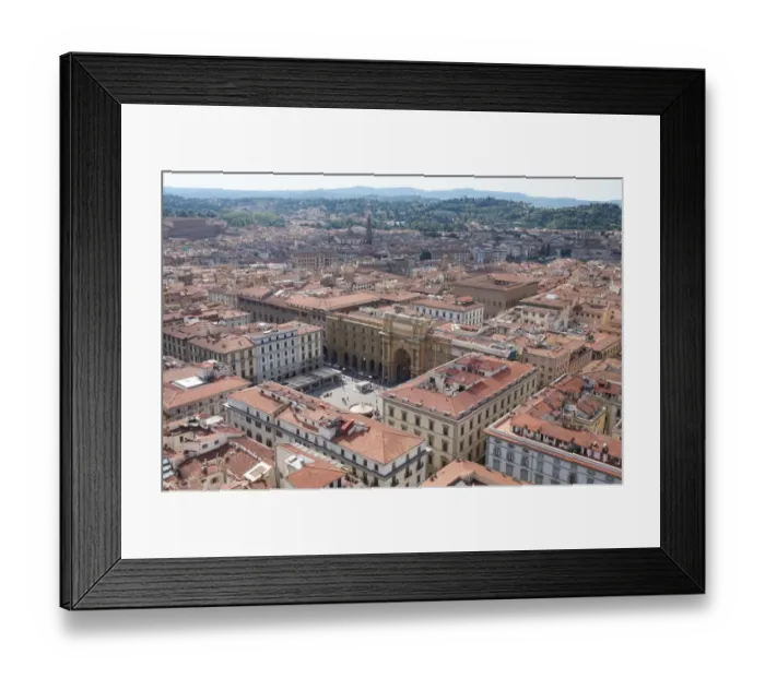 Framed Print : Piazza della Repubblica and surroundings, Florence, Italy Framed Print : Piazza della Repubblica and surroundings, Florence, Italy