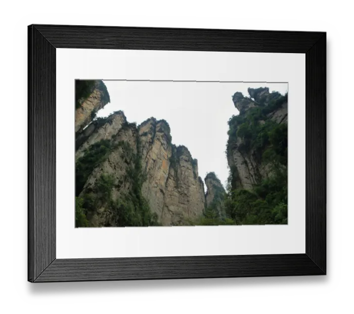 Framed Print : Impressive mountain needles in Zhangjiajie national park Framed Print : Impressive mountain needles in Zhangjiajie national park
