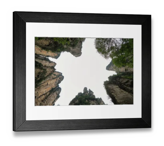 Framed Print : Impressive mountain needles in Zhangjiajie national park Framed Print : Impressive mountain needles in Zhangjiajie national park