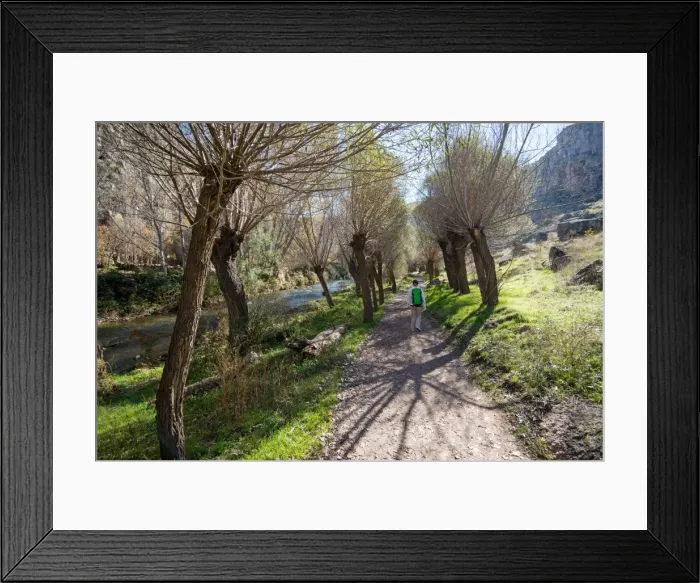 Framed Print : Hiking in Ihlara Valley Framed Print : Hiking in Ihlara Valley