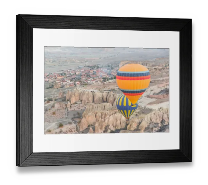Framed Print : Flight over Cappadocia Framed Print : Flight over Cappadocia