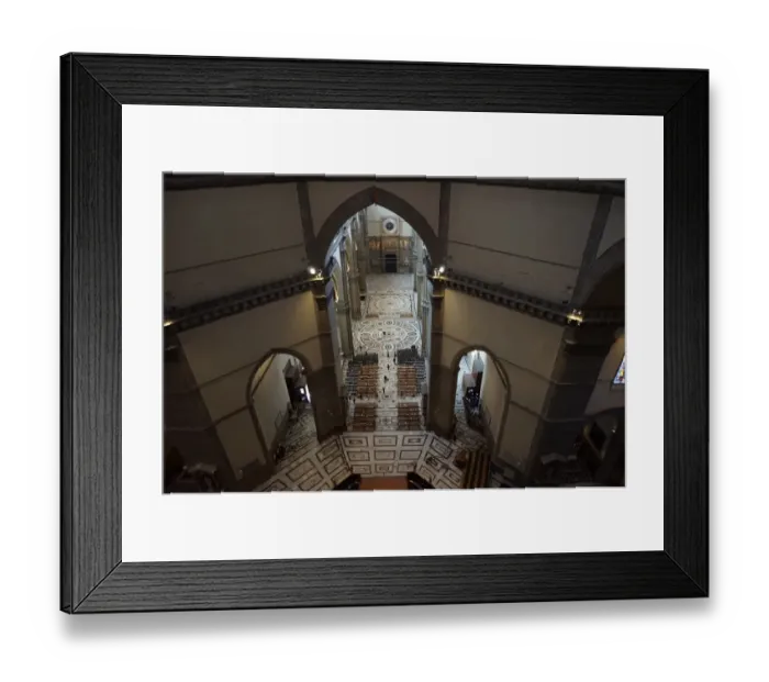 Framed Print : Interior of the Cathedral of Florence, Duomo, Italy Framed Print : Interior of the Cathedral of Florence, Duomo, Italy