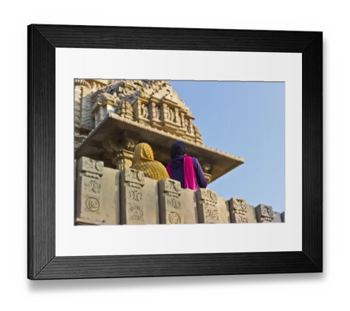 Framed Print : Lakshmana Temple, Khajuraho Temples, Chhatarpur District, Madhya Pradesh, India