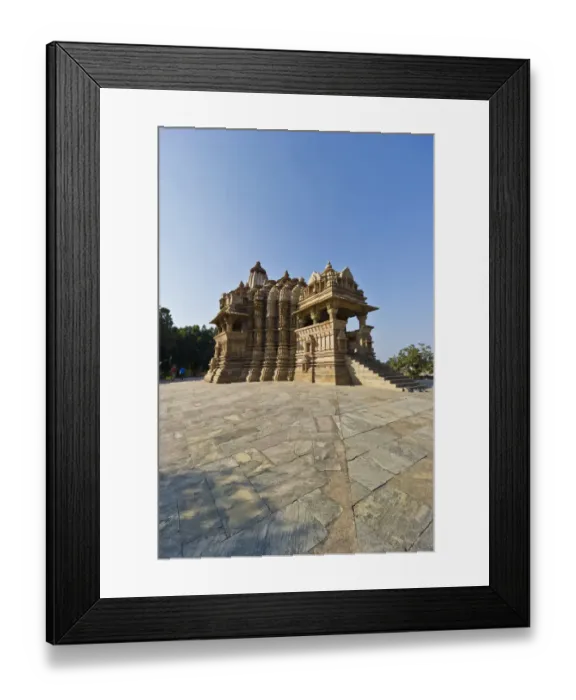 Framed Print : Chitragupta Temple, Khajuraho Temples, Chhatarpur District, Madhya Pradesh, India
