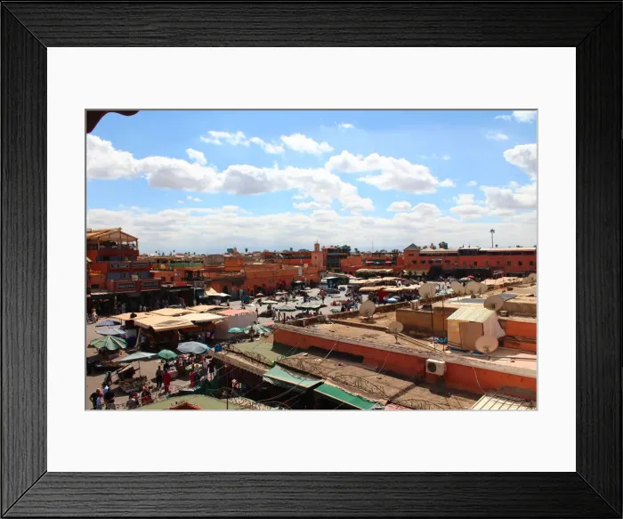 Framed Print : Djemaa El Fnaa square, Marrakech Framed Print : Djemaa El Fnaa square, Marrakech