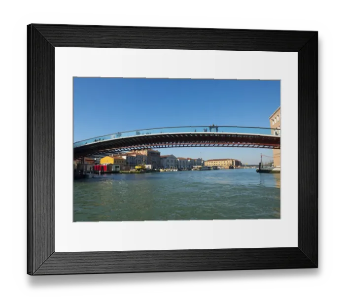 Framed Print : Costituzione bridge Framed Print : Costituzione bridge