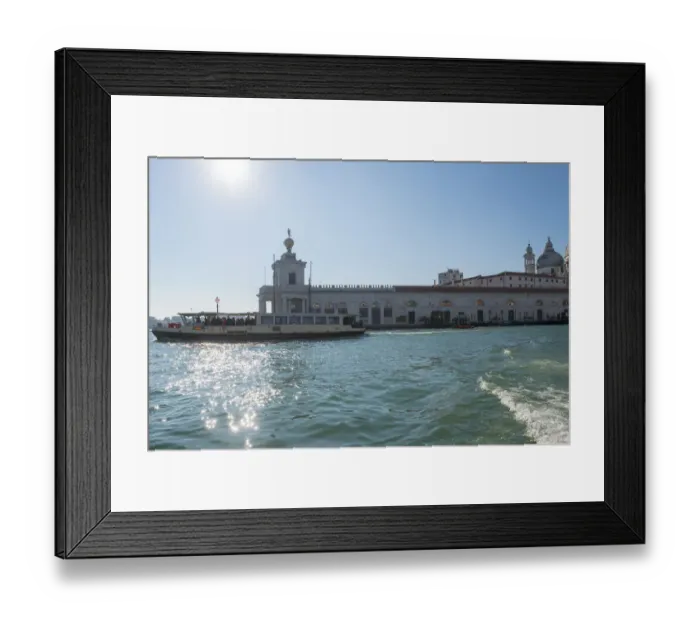 Framed Print : Passenger ship and Customs building Framed Print : Passenger ship and Customs building