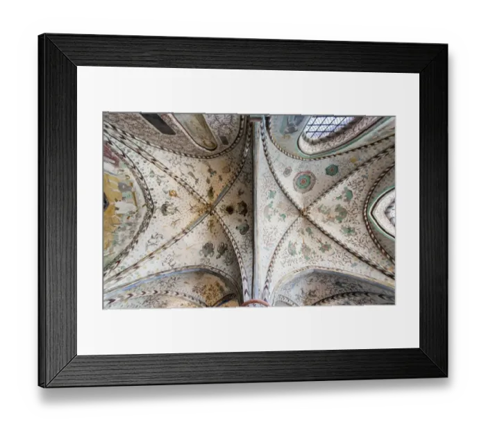 Framed Print : Roskilde Cathedral Dome, Denmarks Royal Burial Church