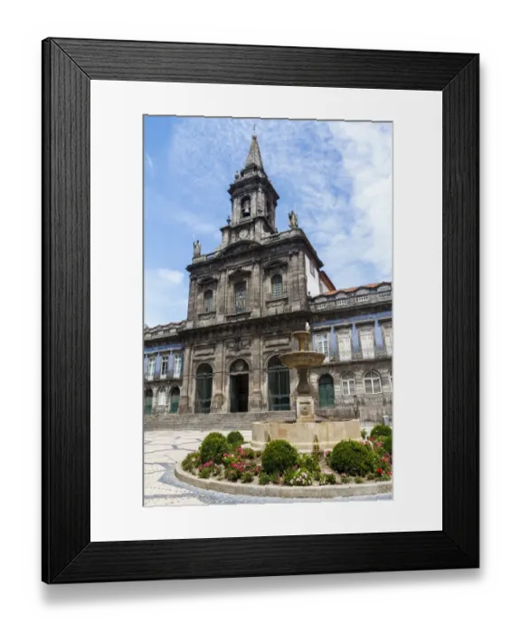 Framed Print : Igreja da Trindade. Porto (Oporto), Portugal Framed Print : Igreja da Trindade. Porto (Oporto), Portugal