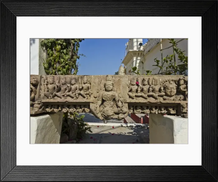 Framed Print : Artistic sculptures of Parshvanatha Temple, Khajuraho, Chhatarpur District, Madhya Pradesh, India Framed Print : Artistic sculptures of Parshvanatha Temple, Khajuraho, Chhatarpur District, Madhya Pradesh, India