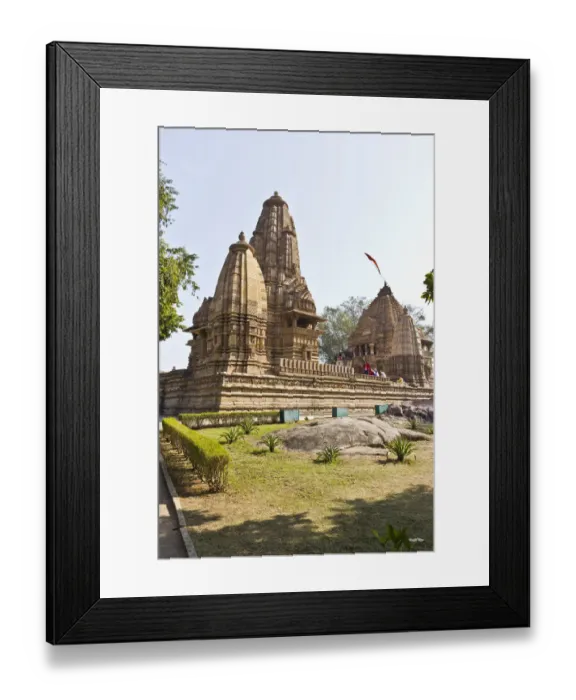 Framed Print : Lakshmana Temple, Khajuraho Temples, Chhatarpur District, Madhya Pradesh, India