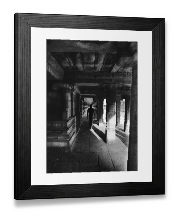 Framed Print : Spiritual walk at Darasuram Airavateswarar Temple Framed Print : Spiritual walk at Darasuram Airavateswarar Temple