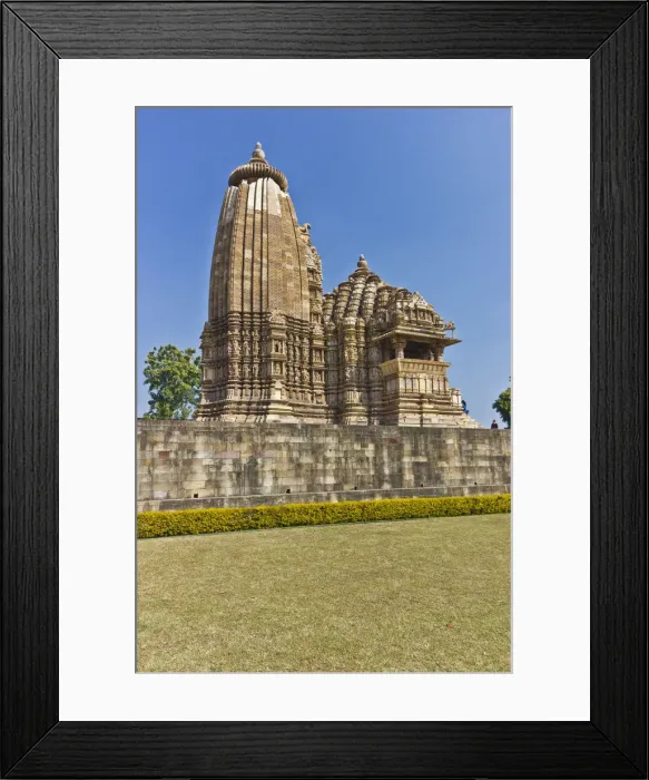 Framed Print : Vamana Temple, Khajuraho, Chhatarpur District, Madhya Pradesh, India