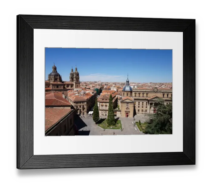 Framed Print : Overview City centre of Salamanca, Spain Framed Print : Overview City centre of Salamanca, Spain