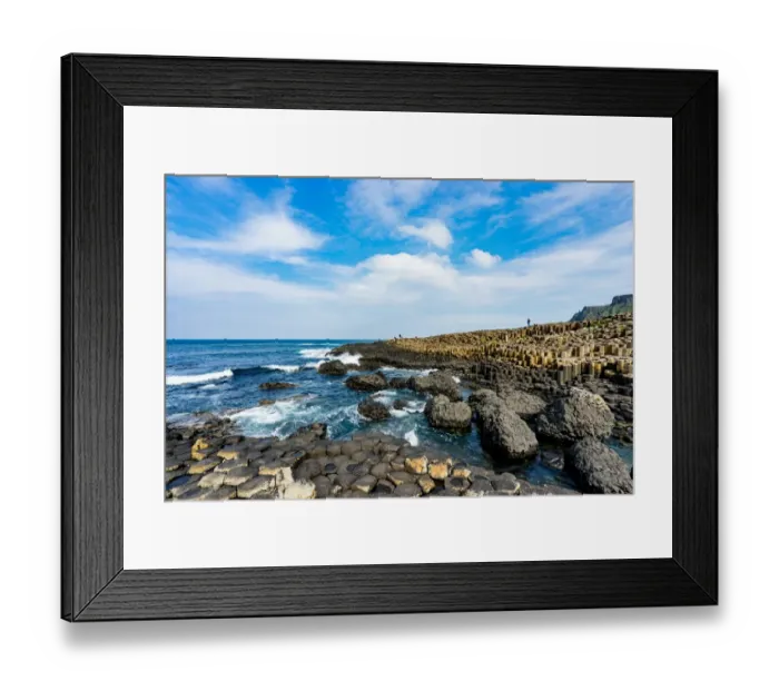 Framed Print : Giants Causeway, UK Framed Print : Giants Causeway, UK