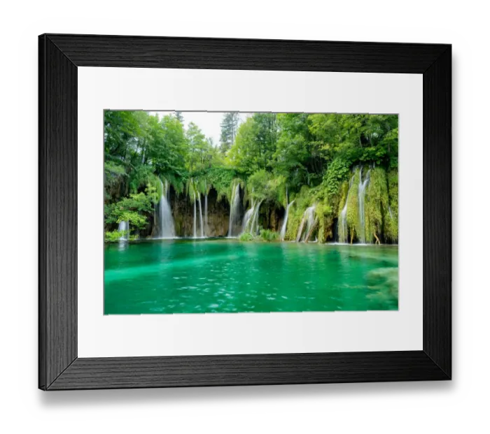 Framed Print : Plitvice Lakes National Park, Croatia Framed Print : Plitvice Lakes National Park, Croatia