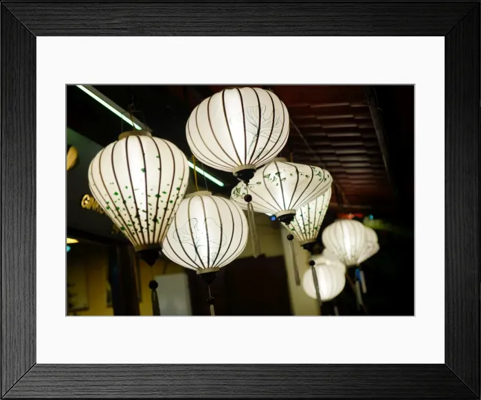 Framed Print : Hoi An lanterns Framed Print : Hoi An lanterns